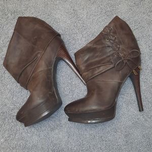 Guess leather sexy booties.